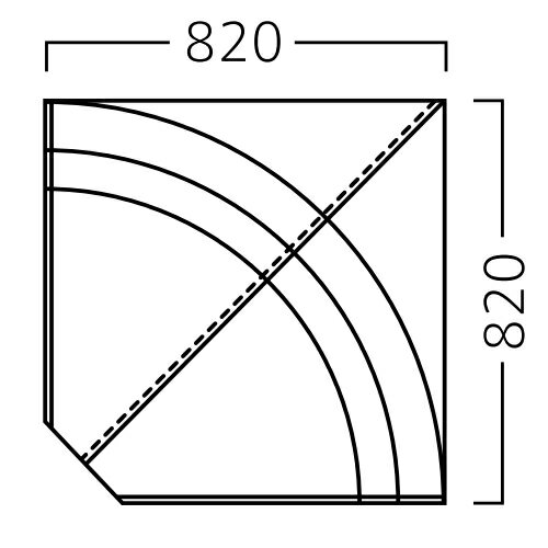 業務用椅子【ローズコーナー Aランク】 プロシード 幅820×奥行820(mm)【業務用】【新品】【送料無料】