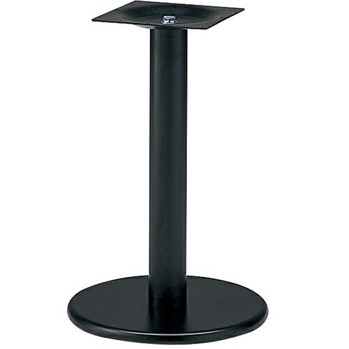 プロシード（丸二金属） テーブル脚 TABLE LEG 丸ベース RL-A(BL)-A ベース400φ ポール76φ 受座角240(mm) 業務用 送料無料