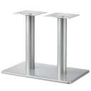 プロシード(丸二金属) テーブル脚 TABLE LEG 角ベース BT335-K ベース角850×550 ポールφ101 受座角300(mm) 業務用 送料無料