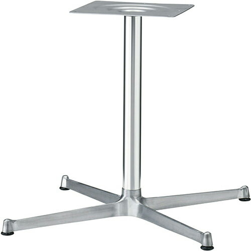 プロシード（丸二金属） テーブル脚 TABLE LEG 十字ベース FT720-E ポールφ41 受座角240(mm) 業務用 送料無料