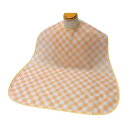 エコノミー食事用エプロン/【3002 オレンジ】×1組/業務用/新品/小物送料対象商品