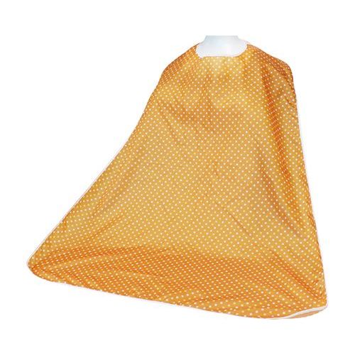 ふわ軽!食事用エプロン/【SE-03B チェック柄ブルー】/業務用/新品/小物送料対象商品