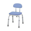 安寿 シャワーベンチMini 背付/【536-170 ブルー】×1組/業務用/新品/小物送料対象商品(4)