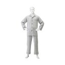 楽らくキルトパジャマ 秋冬用 紳士用/【No.804 L グレー】×1組/業務用/新品/小物送料対象商品