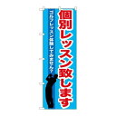 P.O.Pプロダクツ/☆G_のぼり GNB-542 個別レッスン致シマス/新品/小物送料対象商品(3)