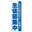 P.O.Pプロダクツ/G_のぼり GNB-59 生徒募集中/新品/小物送料対象商品