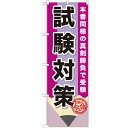 のぼり 【「試験対策」】のぼり屋工房 GNB-1571 幅600mm×高さ1800mm【業務用】【グループC】