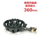 TS-220 【タチバナ】鋳物コンロ 二重 羽根なし 種火無 全長505×直径330×高さ135(mm)/業務用/新品/送料無料