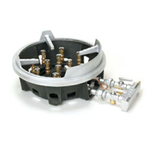 TG-12T 【タチバナ】TGスーパーバーナー 鋳物コンロ 全長525×直径395×高さ185(mm)【業務用/新品】【送料無料】