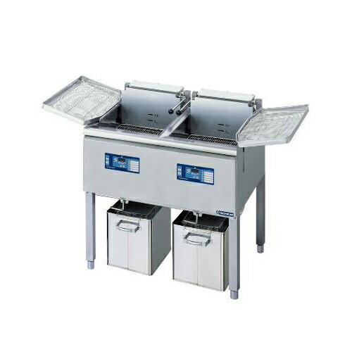 SEFD-18KW 電気フライヤー 18L×2（スタンドタイプ) 2槽式 幅900×奥行600×高さ800(mm) 【業務用/新品】..