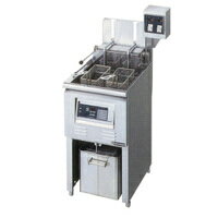 SEFD-18N-2L 電気フライヤー 18L（スタンドタイプ) 幅450×奥行660×高さ800(mm) 【業務用/新品】【送料無料】