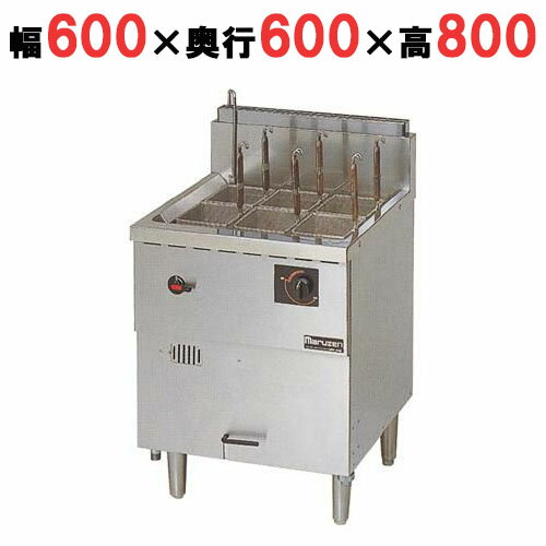 【業務用/新品】【マルゼン】ゆで麺機 冷凍麺釜 MRF-066C 幅600×奥行600×高さ800m ...