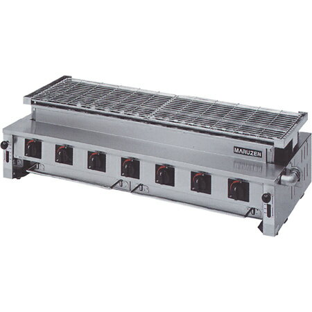【業務用/新品】【マルゼン】ガス下火式焼物器 炭焼き 熱板タイプ 汎用型 MGK-314B 幅1110×奥行515×高さ315mm 【送料無料】