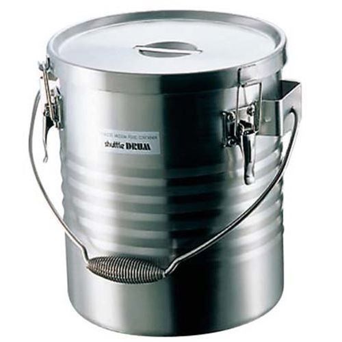 サーモス THERMOS 保温食缶 シャトルドラム 18-8 (高性能タイプ) JIK-S08 【業務用】【送料無料】