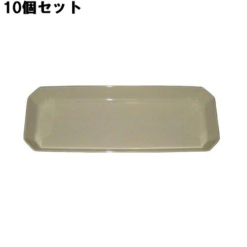 【10セット】ロイヤルバット T-04 アイボリー メラミン415×155 /業務用/新品/送料無料
