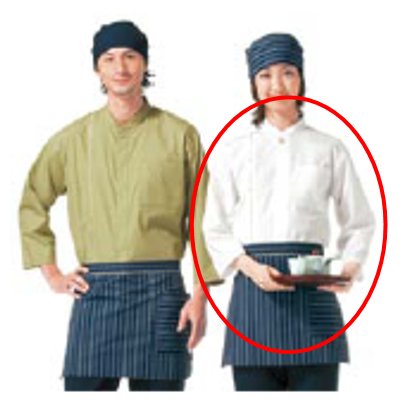 シャツ(男女兼用) KY0067-8白 4L/業務用/新品/小物送料対象商品