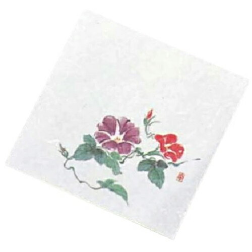 ニュー四季懐紙 5寸(100枚入) NS-9 あさがお(7月から8月)/業務用/新品/小物送料対象商品