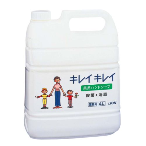 ライオン 薬用ハンドソープ キレイキレイ 4l/業務用/新品/小物送料対象商品