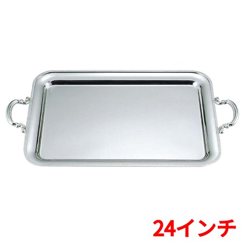　■ 商品について ■　■ 商品概要 ■商品番号1308700商品名UK18－8 菊渕 角盆 24インチ 手付メーカーEBMサイズ/内容量/重量600×435 / 容量： / 重量：その他手付※寸法は取手を含みません。　■ 配送について ■●配送料について●　 こちらの商品は全国送料無料（北海道、沖縄、離島、一部地域を除く）です。●ご注意●　 画面上の色はブラウザやご使用のパソコンの設定により実物と異なる場合があります。JANコード：4520785038297