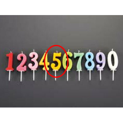 ナンバー キャンドル パステル(10入) 5番/業務用/新品/小物送料対象商品 ナンバー キャンドル パステル(10入) 5番/業務用/新品/小物送料対象商品