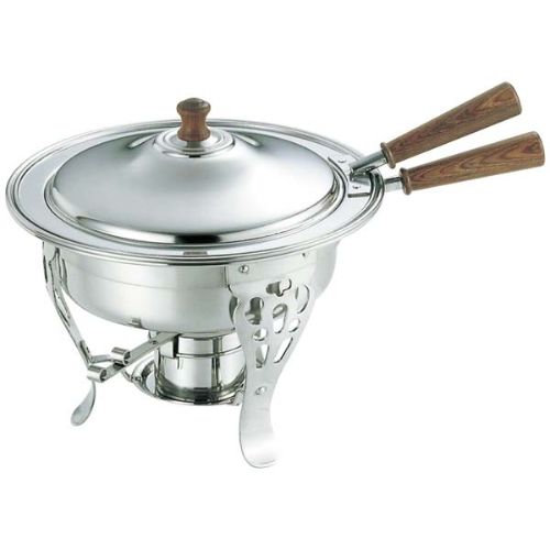 ※こちらの商品はスタンドのみです。商品情報商品番号：1484100商品名：UK 18-8 木柄 丸チューフィングディッシュ(片手)パーツ スタンド11 1/2インチメーカー：EBM配送料について【ご注意】画面上の色はブラウザやご使用のパソコンの設定により実物と異なる場合があります。よく検索されるキーワードチェーフィング chafing dish ちゅーふぃんぐ ちぇーふぃんぐ ビュッフェ