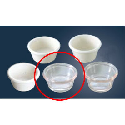 ジェスナーラメキンシリーズ プレーン(SAN) 0360 クリア/業務用/新品