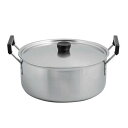 三層鋼 クラッド 実用鍋 30cm 【業務用】【送料無料】