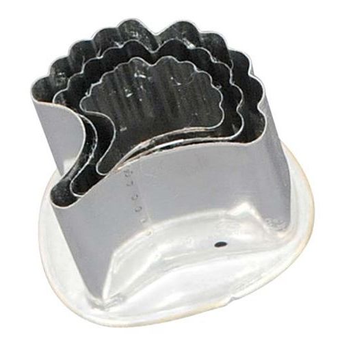 Coupe Knives - 18-8 渕付抜型 銀杏 3pcs/業務用/新品/小物送料対象商品