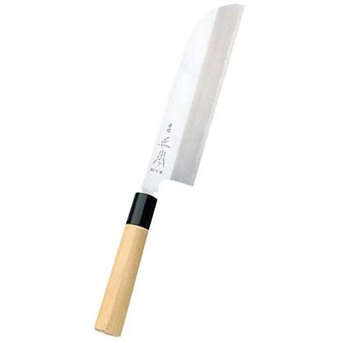 ●商品名：本霞（玉白鋼） 鎌形薄刃 19.5cm●幅×奥行×高さ(mm)：340×-×-●メーカー：-●重量：202g[特記事項]背厚：3.7●配送料について●この商品は、全国 配送料無料 にてお届けいたします。 北海道・沖縄・離島や一部地域では追加配送料が発生致します。JANコード：4548170204652
