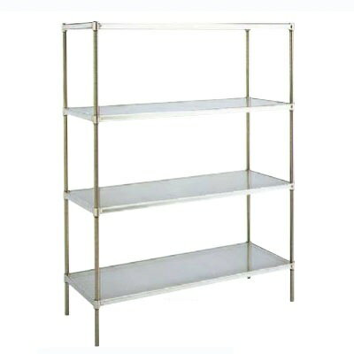 シェルフ 【ステンレスパンチングキャニオンシェルフSUSP SUSP610シリーズ PS2200 4段 760】 SUSP610シリーズ【送料別】