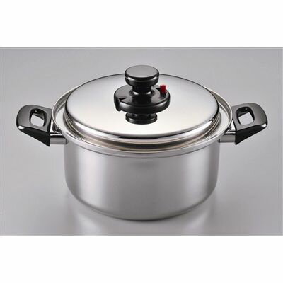Ih Incompatible - 18-10 エクストラ 深型両手鍋 26cm/業務用/新品/小物送料対象商品