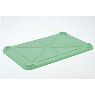PPカラー番重 蓋 小 グリーン(サンコー製)/業務用/新品/小物送料対象商品