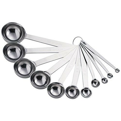 Measuring Spoons - 計量スプーン 極厚 18-8 11本組/業務用/新品/小物送料対象商品
