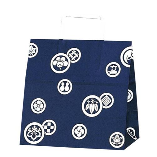 紙袋 【手堤袋 H25チャームバッグ E(平手)50枚入 紋所】 / 260×160×H260 /業務用/新品/小物送料対象商品