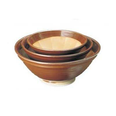 すり鉢駄知焼8号/業務用/新品