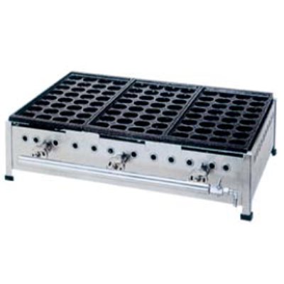 ジャンボ たこ焼台 32穴 324S 4連 LP 【業務用】【送料別】 ジャンボ たこ焼台 32穴 324S 4連 LP 【業務用】【送料別】