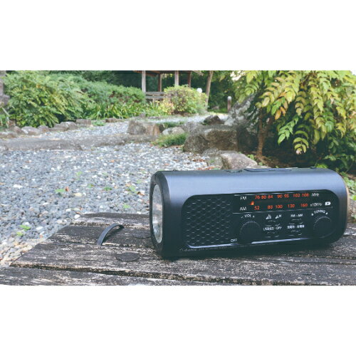業務用厨房のテンポスのPR-323RBK さすだけ充電ラジオライト3/業務用/新品/小物送料対象商品｜アングル2