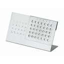 ステンレス製万年カレンダー/業務用/新品/小物送料対象商品