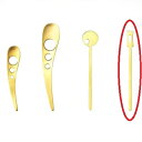 マドラー マルチスティック スクエア(マットゴールド) BeloInox (12個入) / L110mm/業務用/新品
