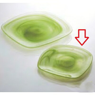 Square Plates - 【マルモ】 【スクエアプレート M グリーン】【6入】 【Marmo】 /業務用食器/新品/小物送料対象商品