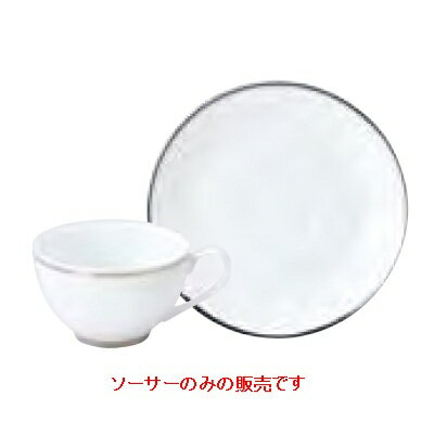 Metallic - ソワレ ソーサー プラチナーレ Soire /6入 /業務用/新品/小物送料対象商品