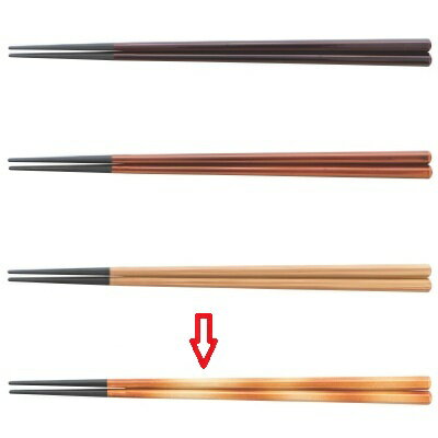 塗箸 24cm六角塗箸 ひのき /業務用/新品/小物送料対象商品