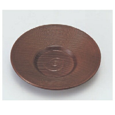 茶托 3.8寸乱筋茶托 溜 高さ19mm×直径