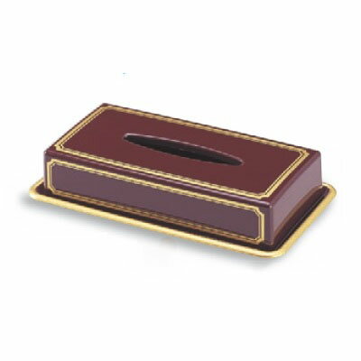 ティシュカバー (小)ティッシュボックスマロン天金(浅型) 幅298mm×奥行165mm×高さ65mm/業務用/新品/小物送料対象商品