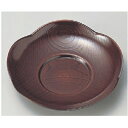 茶托 4寸梅木彫茶托 栃 高さ21mm×直径:115/業務用/新品