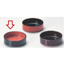 ビール袴 【ロクロ目ビール袴 朱内黒】高さ27mm×直径:90【業務用食器】小物送料対象商品