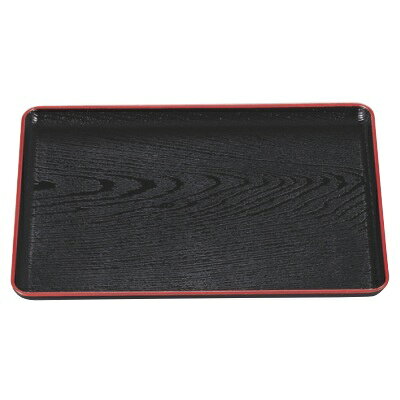 お盆 9寸しるこ盆黒天朱 /業務用/新品/小物送料対象商品