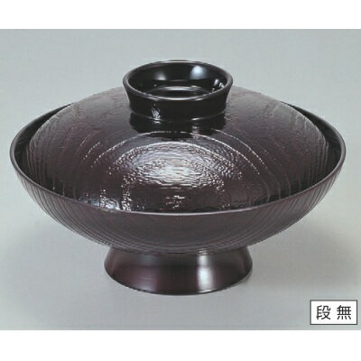 煮物椀 6寸小槌煮物椀 溜木目 高さ69 直径:180/業務用/新品/小物送料対象商品