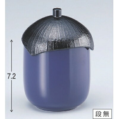 小吸椀 なす型小吸椀紫 高さ72 直径:72/業務用/新品/小物送料対象商品