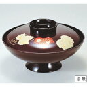 煮物椀 6寸小槌煮物椀溜ツタ 漆器 高さ70 直径:184/業務用/新品/小物送料対象商品